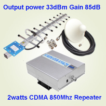 33dBm Alta Potência CDMA Lte 800MHz Cellular Signal Amplifier